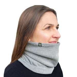 Komin damski polarowy ocieplany golf pod szyję zimowy SVR+ sportowy szary