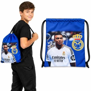 Worek Plecak MBAPPE na sznurkach Do Szkoły na buty dla dzieci 35x42 cm