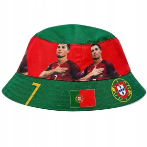 Kapelusz RONALDO Kibica PORTUGALIA Czapka letnia Bucket