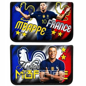 Piórnik szkolny Mbappe Francja Kibica DWUSTRONNY NADRUK bez wyposażenia