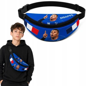 MBAPPE Nerka SASZETKA NA PAS TORBA DLA DZIECKA prezent z regulacją blue