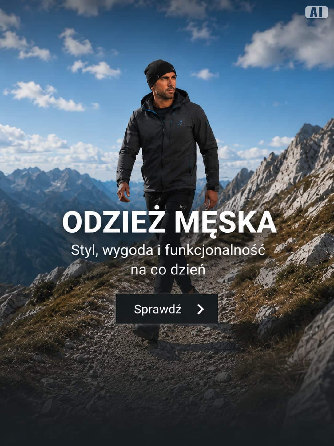 Odzież męska nowa SPORT I STYL